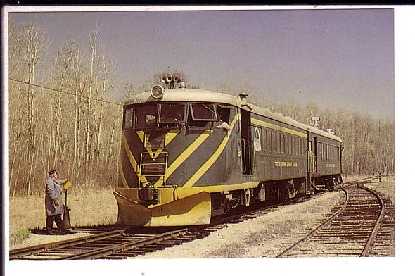 Winnipeg Water District Railway Train, Waugh,  Manitoba, Track Switcher