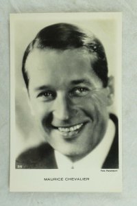 1930's RPPC Maurice Chevalier Movie Star Dutch Real Photo Postcard 2 P107