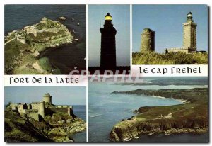 Postcard Modern Brittany Picturesque On Anse des S?vign?s Cliffs of Cap Frehel