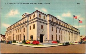 Florida Miami Post Office and Fedral Building 1942