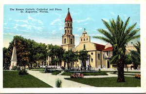 Florida St Augustine The Roman Catholic Cathedral and Plaza