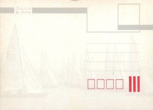 Risque Postcard sunbathing man funny pinup sombrero hat