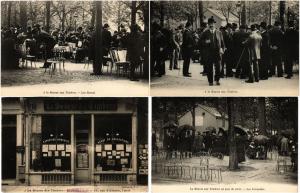 PARIS FRANCE LA BOURSE AUX TIMBRES 8 Vintage Postcards pre-1940