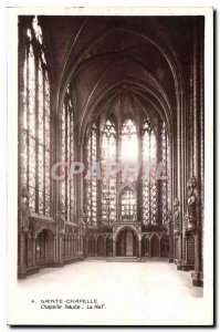 Postcard Old Chapel Sainte Chapelle High Nef