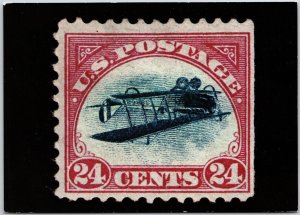 U.S. Postal 24 Cent Air Mail with Inverted Center National Museum Postcard