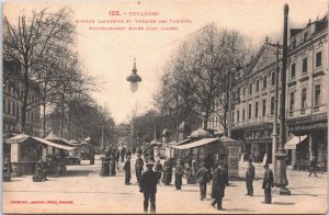 France Toulouse Avenue Lafayette Vintage Postcard 04.97