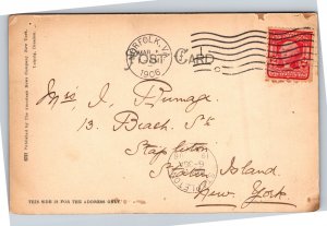 Postcard VA Norfolk Atlantic Hotel