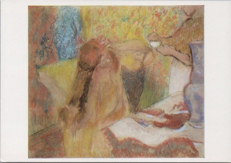 Art Postcard - Artist Edgar Degas, Woman at Her Toilet, Tate Gallery  RR18292