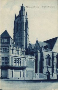 CPA PÉRONNE Église St-Jean (808477)