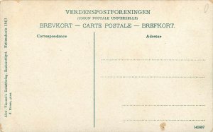 c1910 Postcard; Blindebuk Blind Man's Buff Denmark Nationalserie 114/1 unposted