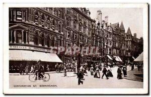 Old Postcard Corporation St Birmingham