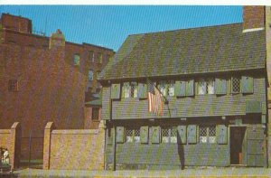 America Postcard - Paul Revere House - Boston - Massachusetts - Ref  907A