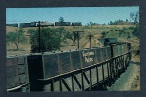 CA Southern Pacific Railroad Train Tehachapi Loop  WALONG CALIFORNIA Postcard