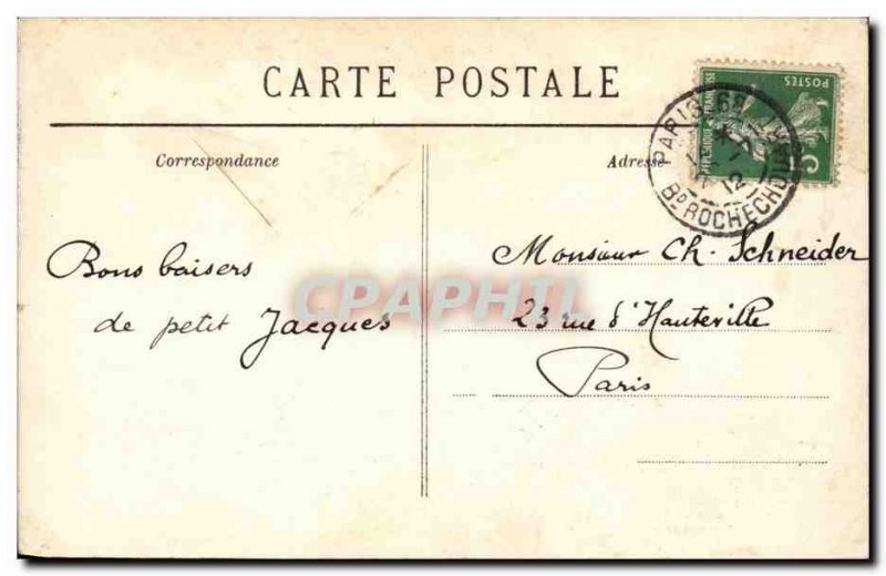 Paris - 18 - Montmartre Old Postcard