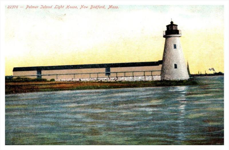 Massachusetts New Bedford  Palmer island Lighthouse