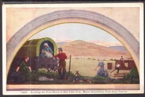 Building the First Home in Salt Lake City,Mural BIN