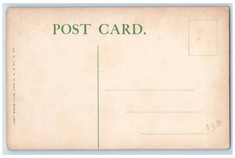 Washington D.C. Postcard Pennsylvania Post Office Raleigh Hotel Mt. Vernon