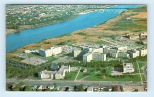 Aerial view of the University of Saskatchewan SASKATOON Canada Postcard