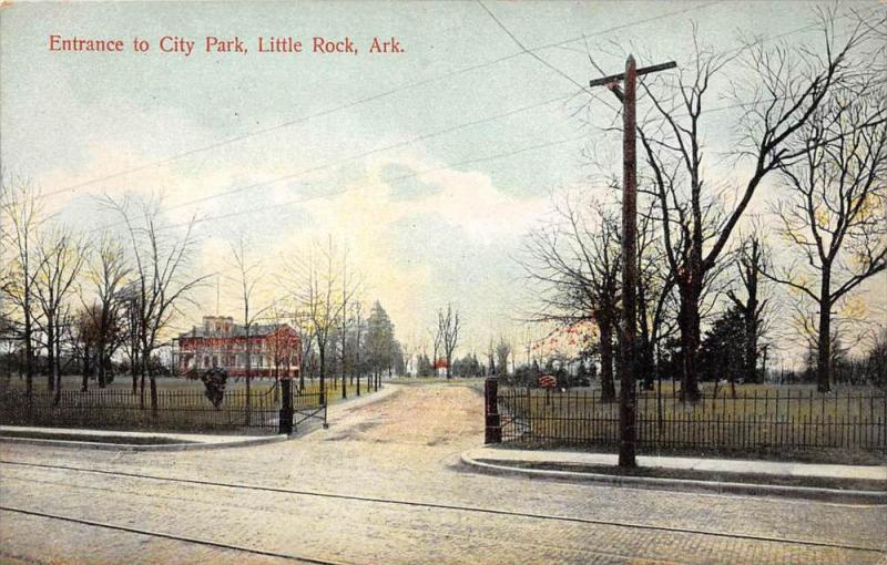 Arkansas Little Rock   Entrance to City Park