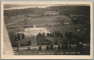 NEW LONDON NH COLBY ACADEMY VINTAGE REAL PHOTO POSTCARD RPPC