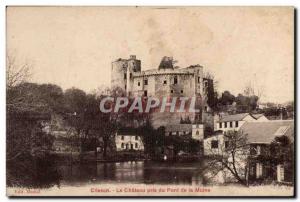 Clisson - Le Chateau took the Monk Bridge - Old Postcard