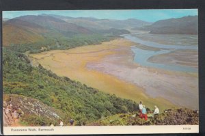 Wales Postcard - Panorama Walk, Barmouth     T6553