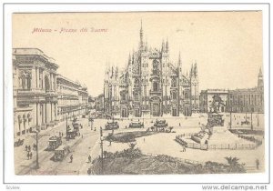 Piazza Del Duomo, Milano (Lombardy), Italy, 1900-1910s