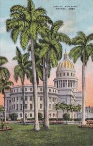 Cuba Havana Capitol Building 1954