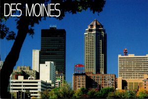 Iowa Des Moines Downtown View