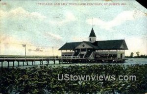 Pavilion & Lily Pond in St. Joseph, Missouri