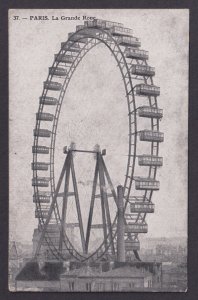FRANCE, Postcard RPPC, Paris, Grande Roue, Ferris wheel