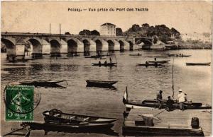 CPA POISSY Vue prise du Port des Yachts (617817)