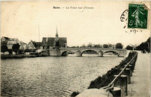 CPA Sens - Le Pont sut l'Yonne FRANCE (960919)