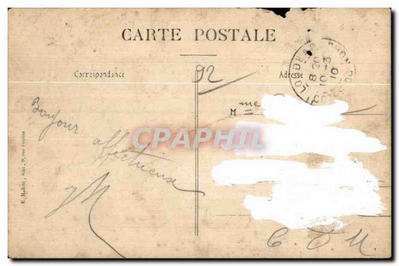 Courbevoie - Flood January 1910 - Old Postcard