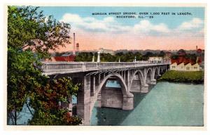 Illinois Rockford ,  Morgan Street Bridge