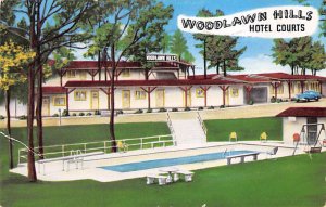 Woodlawn Hills Hotel Courts - Henderson, Texas TX  