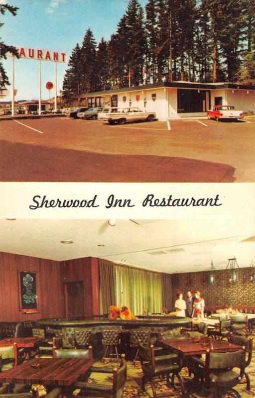 Portland Oregon Sherwood Inn Multiview Vintage Postcard K57471