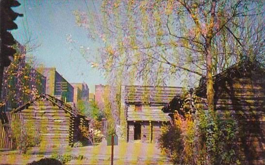 Fort Nashborough Nashville Tennessee 1960