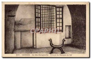 Cannes Old Postcard Ile Ste Marguerite prison of the Iron Mask