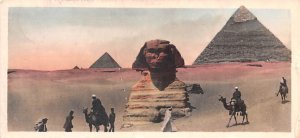 Pyramids and Sphinx Egypt, Egypte, Africa Postal Used Unknown 