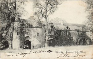 CPA VALLERY Restes de l'Ancien Chateau (49190)