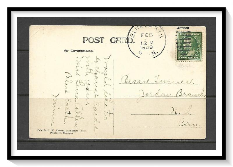 Minnesota, Blue Earth - Memorial Library - [MN-005]