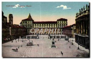 Old Postcard Torino Palazzo Reale