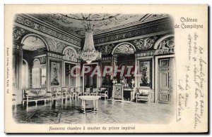 Old Postcard Chateau de Compiegne Old House Sunset Prince Imperial