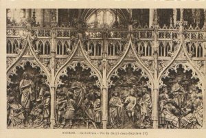 France Postcard - Amiens - Cathedrale - Vie De Saint Jean-Bapiste - Ref TZ6993