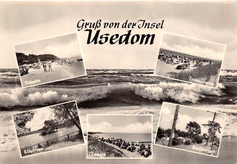 BG3392 gruss von der  insel usedom  CPSM 15x9.5cm germany