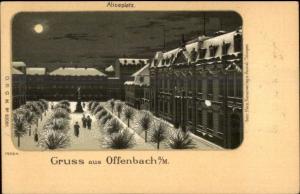 Gruss Aus Offenbach Germany c1900 Postcard