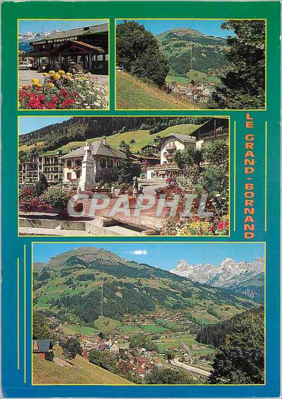 Modern Postcard Le Grand Bornand (Haute Savoie) the Tourist house