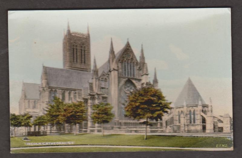 United Kingdom Churches - Lincoln Cathedral - South East Exterior View