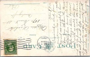 Postcard TRAIN SCENE Weber Canyon Utah UT AL5130